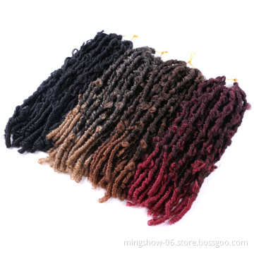 Popular water wave for passion twist hair long butterfly locs faux locs hair